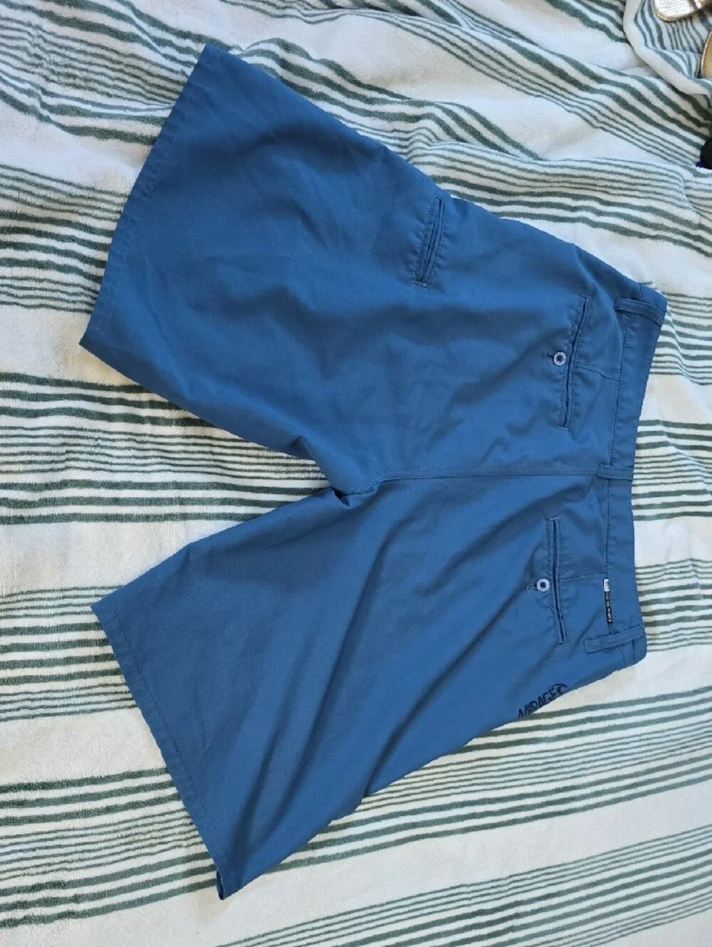 Rip Curl Men's Blue Flat Front Chino Shorts
